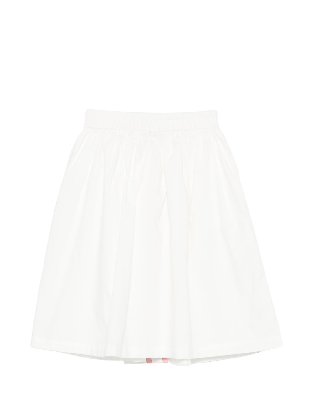 Gonna per bambina Stella McCartney Kids bianca con design a pieghe TY7A20 Z1594 100 STELLA McCARTNEY KIDS 