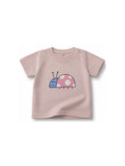 T- shirt per neonata Stella McCartney Kids rosa con stampa grafica sul davanti TY8021 Z0434 51R STELLA McCARTNEY KIDS 