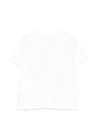 T-shirt per neonati Stella McCartney Kids bianca con stampa grafica TY8121 Z0434 101 STELLA McCARTNEY KIDS 