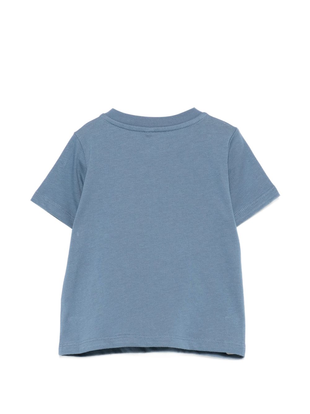 T-shirt per neonato Stella McCartney Kids blu con stampa squalo TY8540 Z0434 61B STELLA McCARTNEY KIDS 