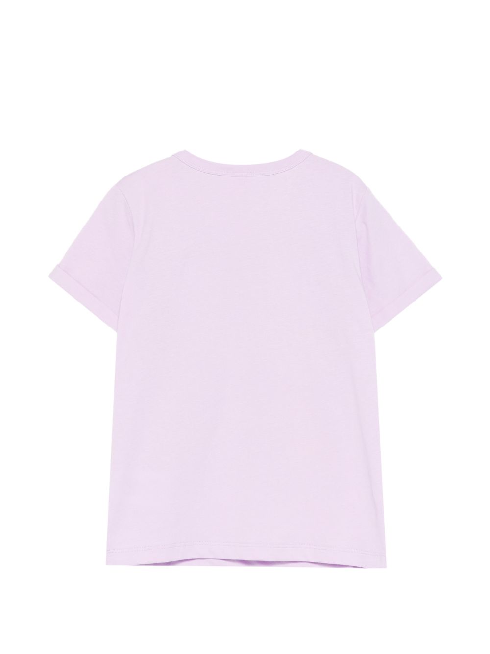 T-shirt per bambina Stella McCartney Kids lilla con dettaglio frange TY8B01 Z0434 539 STELLA McCARTNEY KIDS 