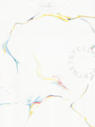 T-shirt per bambino Stella McCartney Kids bianca con dettagli grafici TY8C21 Z3478 101BC STELLA McCARTNEY KIDS 
