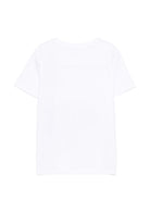 T-shirt per bambino Stella McCartney Kids bianca con stampa balena TY8Q71 Z0434 100 STELLA McCARTNEY KIDS 