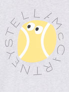 T-shirt per bambino Stella McCartney Kids grigia con stampa grafica TY8R21 Z0434 807 STELLA McCARTNEY KIDS 