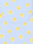 Set tutina e bavaglino per neonato Stella McCartney Kids azzurra con stampa all-over TYB530 Z3647 602MC STELLA McCARTNEY KIDS 