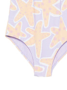 Costume per bambina Stella McCartney Kids multicolore con stampa grafica stelle marine all-over TYCA69 Z3514 539MC STELLA McCARTNEY KIDS 