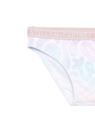Bikini per bambina Stella McCartney Kids multicolore con stampa logo all-over TYCB05 Z3448 999MC STELLA McCARTNEY KIDS 