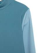 Costume per bambino Stella McCartney Kids azzurro con stampa grafica balena TYCP12 Z0157 642 STELLA McCARTNEY KIDS 