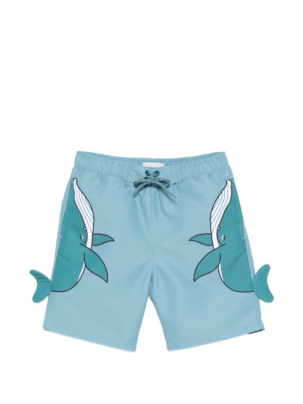 Costumi per bambino Stella McCartney Kids azzurro con grafica balene TYCP69 Z0433 642 STELLA McCARTNEY KIDS 