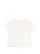 T-shirt per neonato Tartine Et Chocolat bianca con stampa grafica dinosauri CC10031 13 TArtine & Chocolat KIDS 