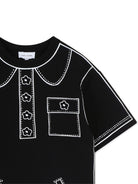 Abito per bambina The Marc Jacobs Kids nero con dettagli ricamati W60710 09B THE MARC JACOBS KIDS 