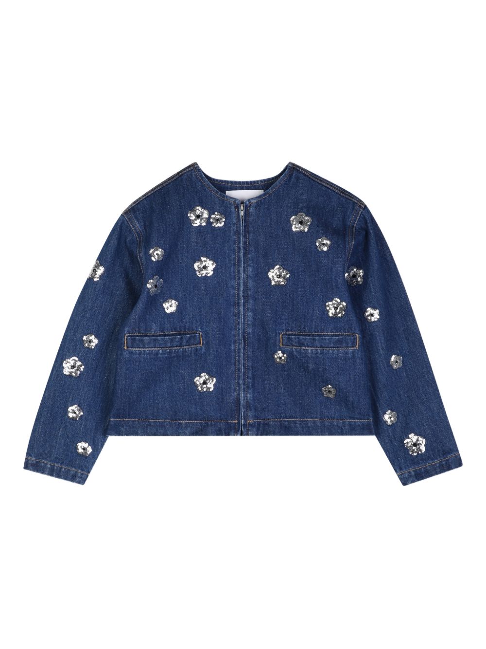 Giacca per bambina The Marc Jacobs Kids blu denim W60750 Z10 THE MARC JACOBS KIDS 
