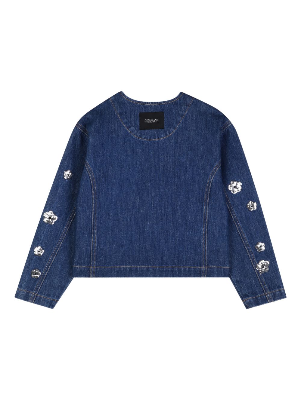 Giacca per bambina The Marc Jacobs Kids blu denim W60750 Z10 THE MARC JACOBS KIDS 