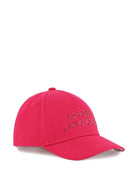 Cappello da baseball The Marc Jacobs Kids fucsia con logo sul davanti W60838 437 THE MARC JACOBS KIDS 