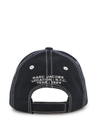 Cappello da baseball per bambino The Marc Jacobs Kids nero con logo ricamato sul davanti W60844 09B THE MARC JACOBS KIDS 