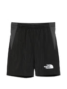 Shorts per bambino The North Face Kids neri con logo sul davanti NF0A8BNH KT01 THE NORTH FACE KIDS 