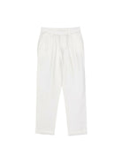 Pantaloni per bambino Trussardi Junior beige con vita elasticizzata TBP26139PA BEIGE N.E. TRUSSARDI KIDS 
