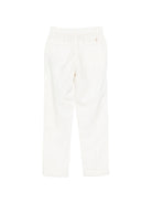 Pantaloni per bambino Trussardi Junior beige con vita elasticizzata TBP26139PA BEIGE N.E. TRUSSARDI KIDS 