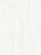 Pantaloni per bambino Trussardi Junior beige con vita elasticizzata TBP26139PA BEIGE N.E. TRUSSARDI KIDS 