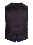 Gilet per bambino Balmain Kids blu con bottoni dorati BY2P82 P0588 625 BALMAIN KIDS 