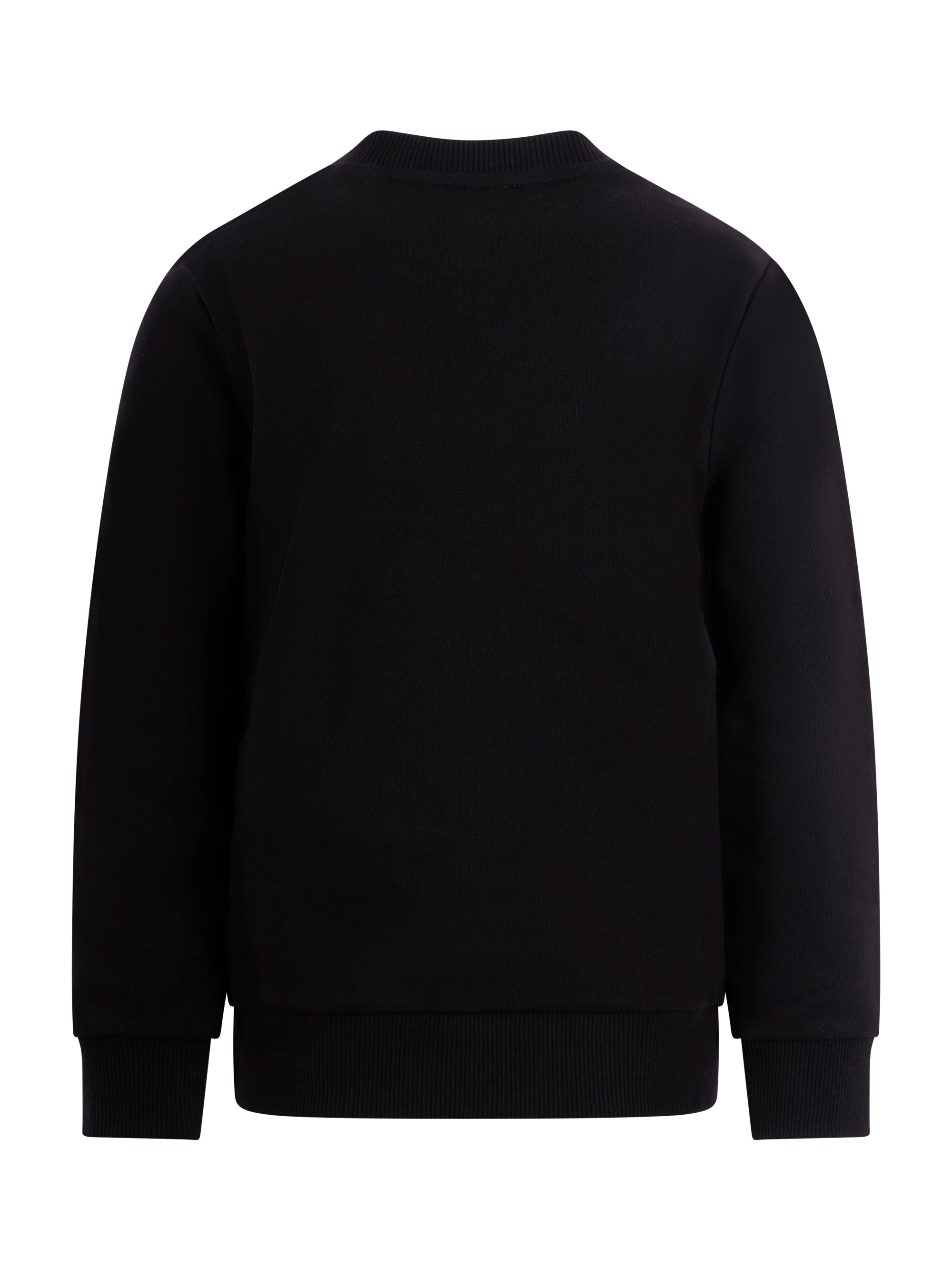 Felpa per bambino Balmain Kids nera con logo sul davanti BY4P20 Z3183 930BC BALMAIN KIDS 
