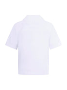 Camicia per bambino Balmain Kids bianca con taschino sul davanti BY5P41 P0562 100 BALMAIN KIDS 