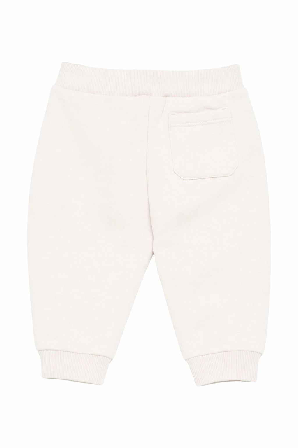 Pantaloni per neonato Balmain Kids bianco con stampa logo BY6540 Z3183 102NE BALMAIN KIDS 
