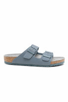 Ciabatte per bambini Birkenstock Kids Birko-Flor grigio con chiusura a fibbia 1031774 GRAY BIRKENSTOCK KIDS 