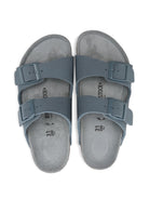 Ciabatte per bambini Birkenstock Kids Birko-Flor grigio con chiusura a fibbia 1031774 GRAY BIRKENSTOCK KIDS 