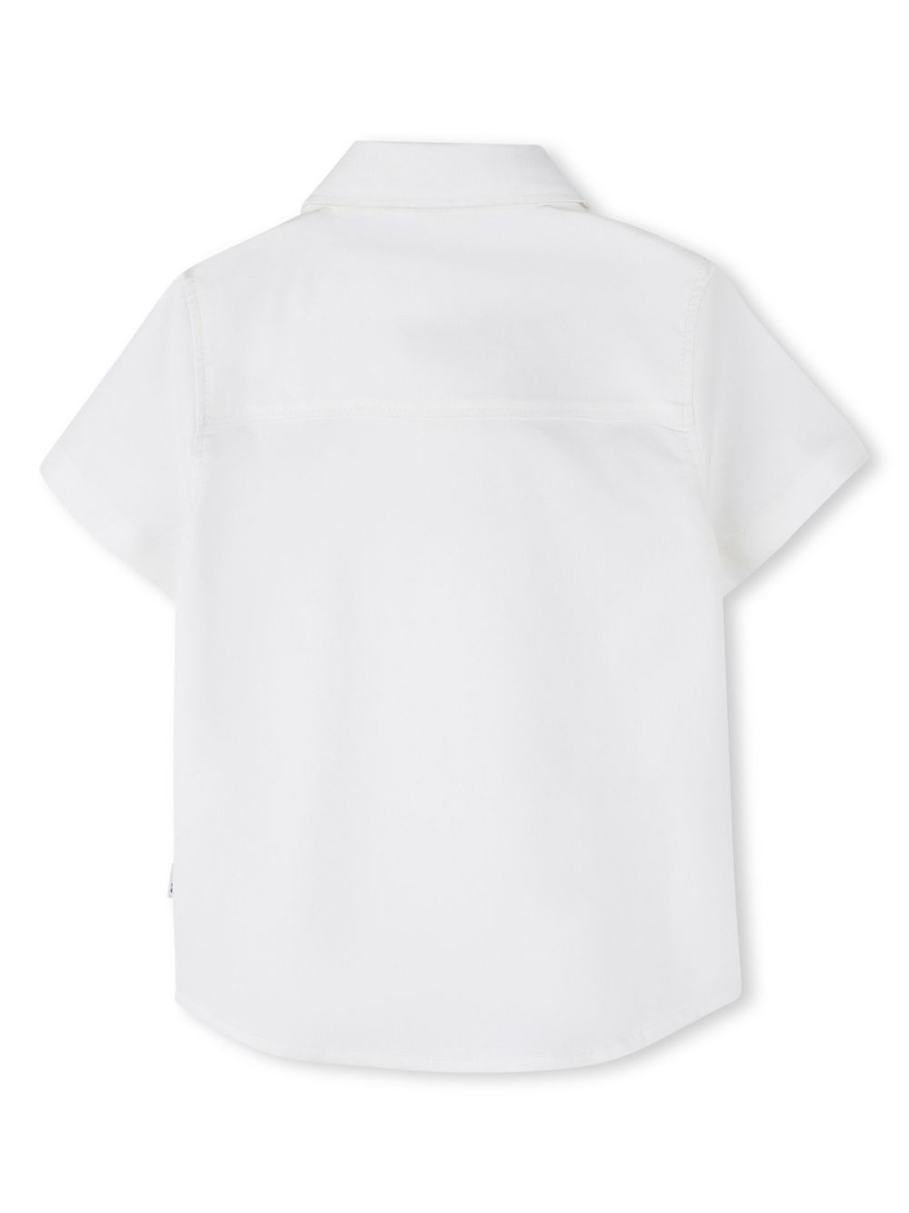 Camicia con ricamo per neonato BOSS Kidswear bianco con colletto classico J53161 10P BOSS KIDS 