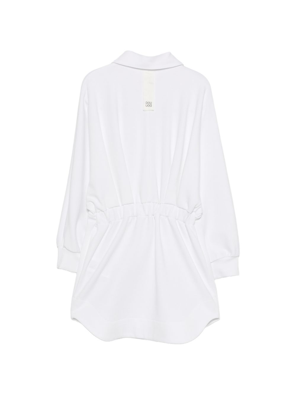 Abito per bambina Douuod Kids bianco con colletto classico DY1A60 J0371 100 DOUUOD KIDS 