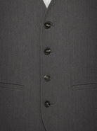 Gilet per bambino Douuod Kids grigio con bottoni e scollo a V DY2P82 I0321 808 DOUUOD KIDS 