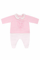 Set tre pezzi per neonata Fendi Kids rosa con stampa Cavallino Fendi BUK160 8RA F0C11 FENDI KIDS 