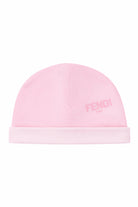 Set tre pezzi per neonata Fendi Kids rosa con stampa Cavallino Fendi BUK160 8RA F0C11 FENDI KIDS 