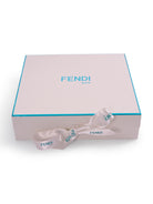 Set tre pezzi per neonata Fendi Kids rosa con stampa Cavallino Fendi BUK160 8RA F0C11 FENDI KIDS 