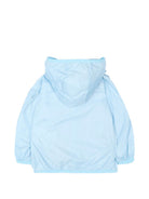 Giubbino per neonato Moncler Enfant azzurro con cappuccio L19511A0001653A5E 711 MONCLER KIDS 