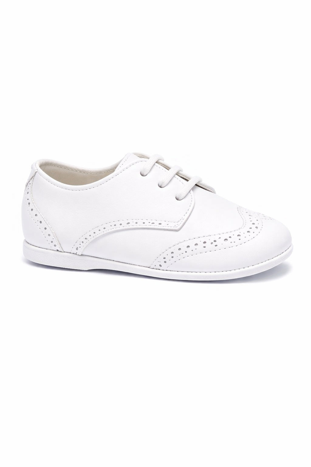 Stringate per neonato Andrea Montelpare bianco con chiusura con lacci MT952 BIANCO MONTELPARE TRADITION KIDS 