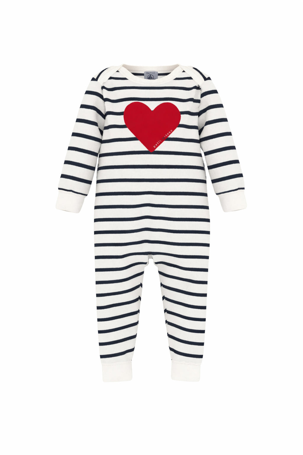 Tutina per neonati Petit Bateau multicolore con design a righe A0CN4 01 PETIT BATEAU KIDS 