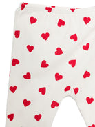 Tutina per neonati Petit Bateu bianca con stampa con cuore A0DRL 01 PETIT BATEAU KIDS 