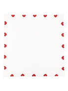 Coperta per neonati Petit Bateau bianca con motivo a cuore A0DRO 01 PETIT BATEAU KIDS 