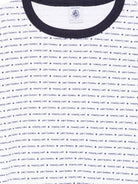 Set di due pigiami per bambino Petit Bateau bianco con stampa grafica all-over A0FQG 00 PETIT BATEAU KIDS 