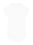Tutina per neonati Petit Bateau bianca con colletto A09ZH 01 PETIT BATEAU KIDS 