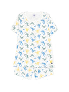 Set due pigiami per bambino Petit Bateau multicolore con stampa all-over A0FQI 00 PETIT BATEAU KIDS 