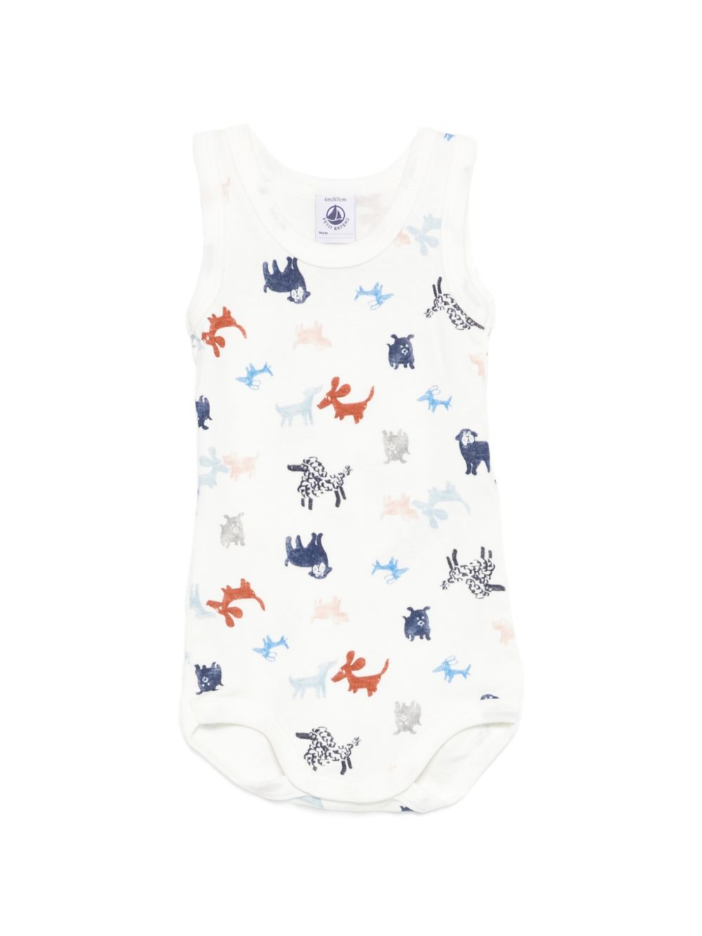 Set di tre tutine per neonato Petit Bateau multicolore con fantasie diverse A0FSP 00 PETIT BATEAU KIDS 