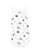 Set di tre tutine per neonato Petit Bateau multicolore con fantasie diverse A0FSP 00 PETIT BATEAU KIDS 