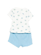 Pigiama per neonato Petit Bateau multicolore con stampa animali all-over A0G0L 01 PETIT BATEAU KIDS 