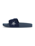 Ciabatte per bambina Stella McCartney blu con motivo a stelle TY0C06 Z3624 999 STELLA McCARTNEY KIDS 