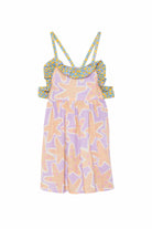 Abito per bambina Stella McCartney Kids multicolore con stampa stelle marine TY1B32 Z3443 539MC STELLA McCARTNEY KIDS 