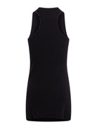 Abito per bambina Stella McCartney Kids nero con logo sul davanti TY1C62 Z2016 930 STELLA McCARTNEY KIDS 