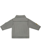 Giacca per neonato Stella McCartney Kids grigia con stampa elementi musicali TY2507 Z0522 909 STELLA McCARTNEY KIDS 